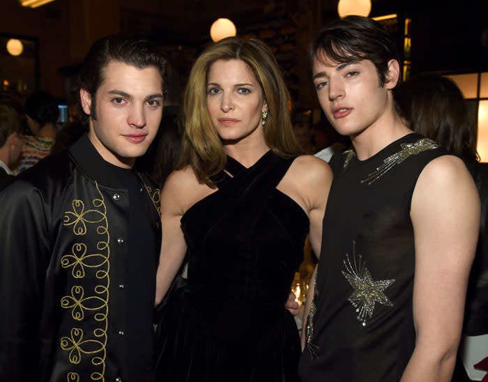 Stephanie Seymour y Harry Brant