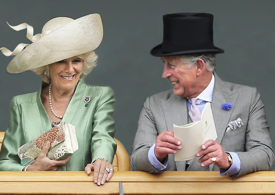 Camilla prefers to keep it as a brooch. Photo: Getty Images