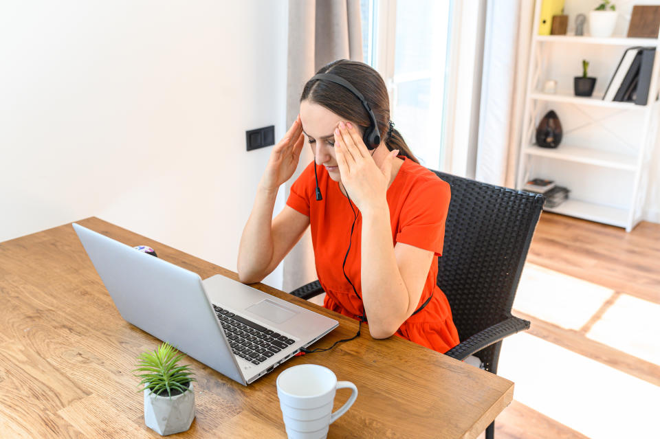 One in five women said they felt ignored or overlooked by colleagues during video calls, according to a study. Photo: Getty