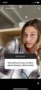 <p>Hailey Bieber shared a photograph of a raw, unedited and natural beauty selfie on December 22.</p><p>In the snap, the model has dark blonde hair and wears a checked shirt. The photo comes as a result of Bieber taking part in the 'post a pic of...' social media trend of late which sees celebrities sharing photos from their camera roll at the request of their fans. <br></p>