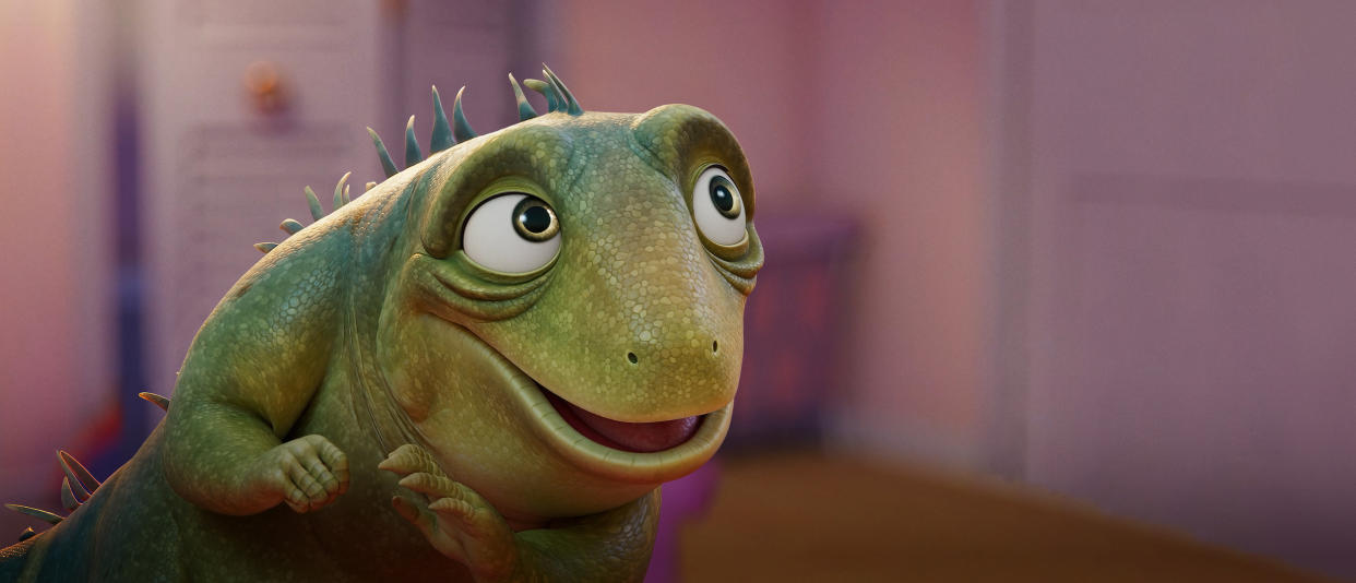  Leo is a cute Netflix that sees Adam Sandler voice a classroom lizard. 