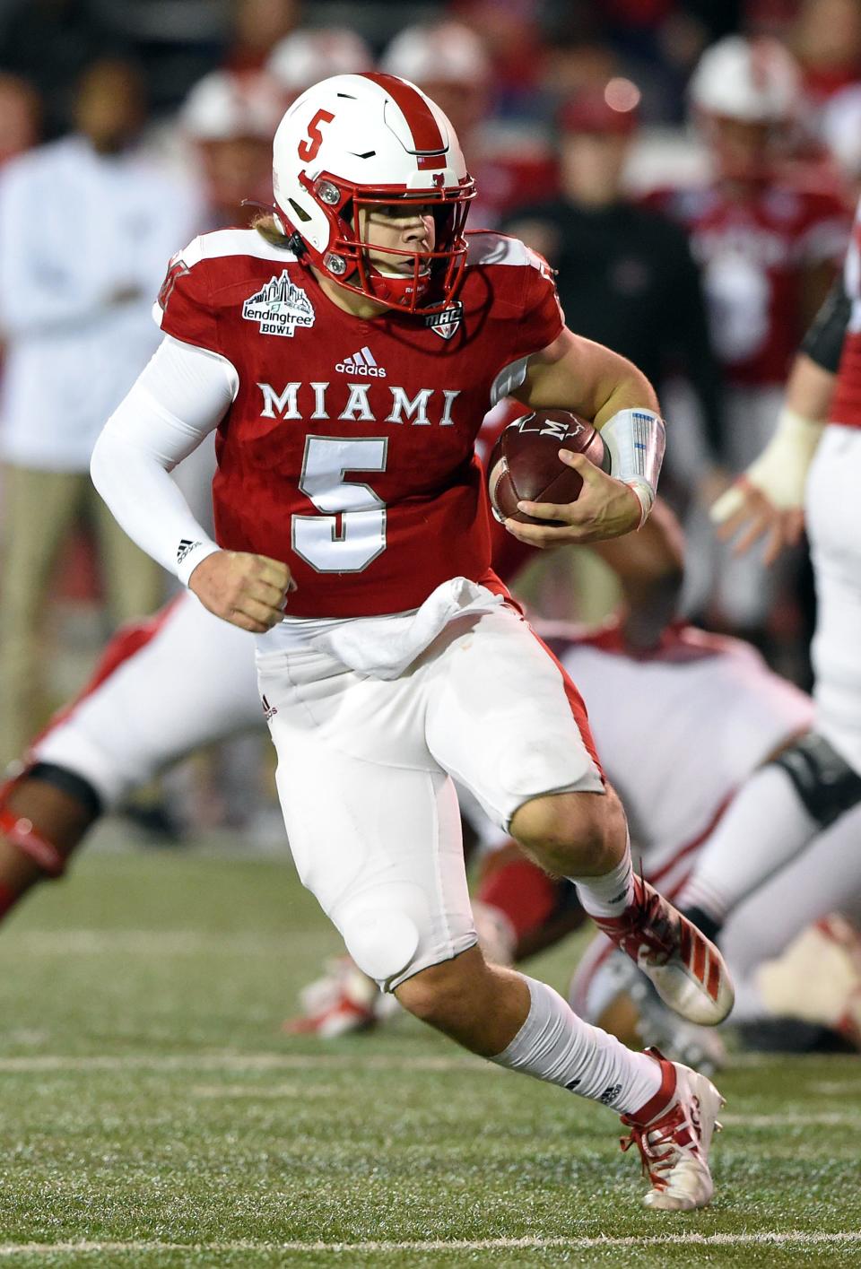 Brett Gabbert, brother of NFL quarterback Blaine Gabbert, is the redshirt Junior quarterback for the Miami RedHawks.