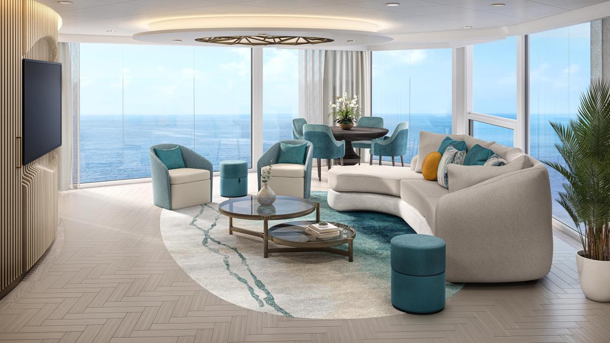 New Solarium Suites will offer panoramic views.