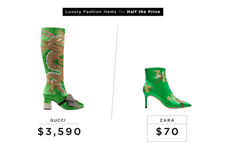 Gucci (Luxury) vs. Zara (Affordable)