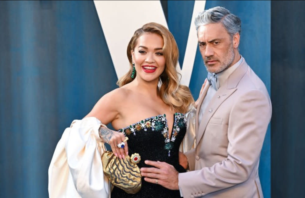 Rita Ora has hailed her husband as a ‘sex god’ credit:Bang Showbiz