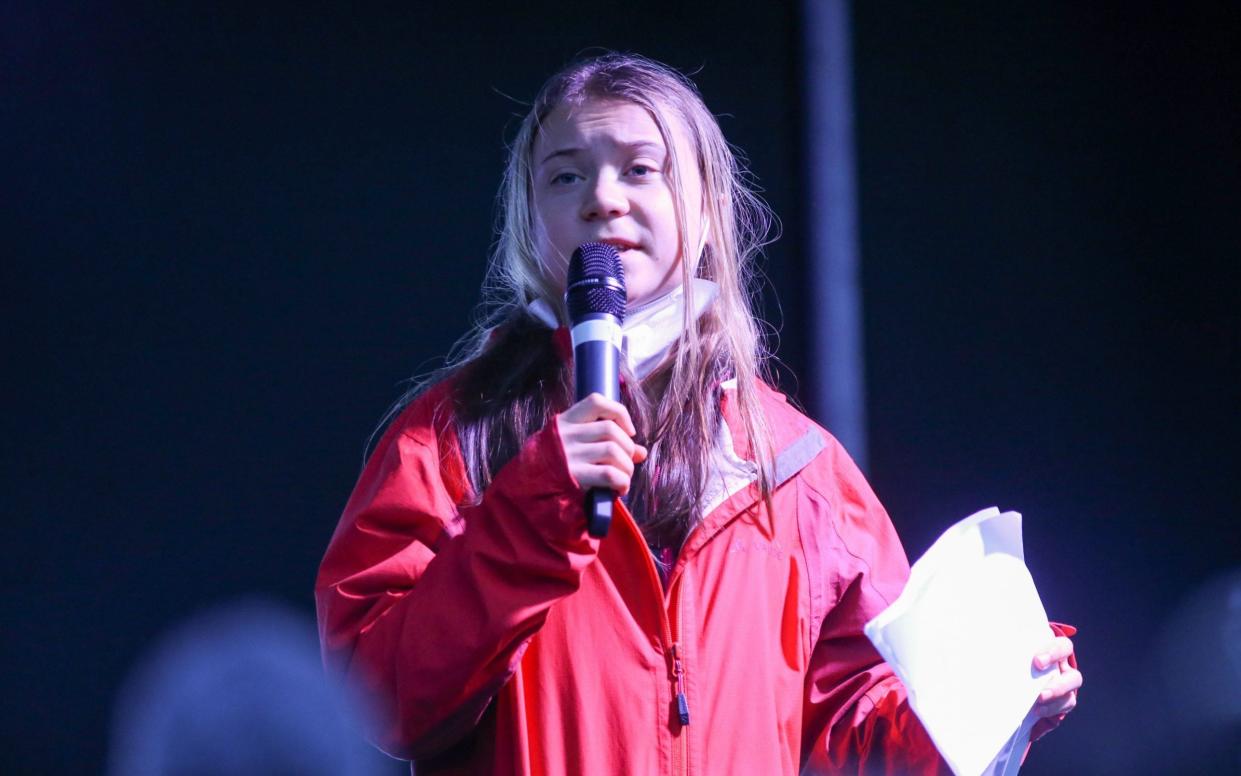 Greta Thunberg has been part of the five-day protest - Robert Perry/Shutterstock