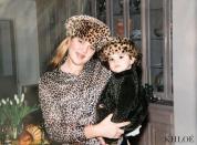 <br>Khloe Kardashian shared this hilarious 90s throwback of her and sister Kendall Jenner, having a serious animal print moment. "Um, how come no one told me braces + all-over animal print wasn't a good look? "Leopard overload!!! But, how cute is Kendall?"