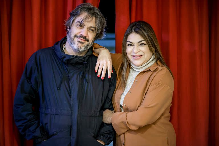 Maxi Ghione y Claribel Medina, en Tres vidas para Oswald