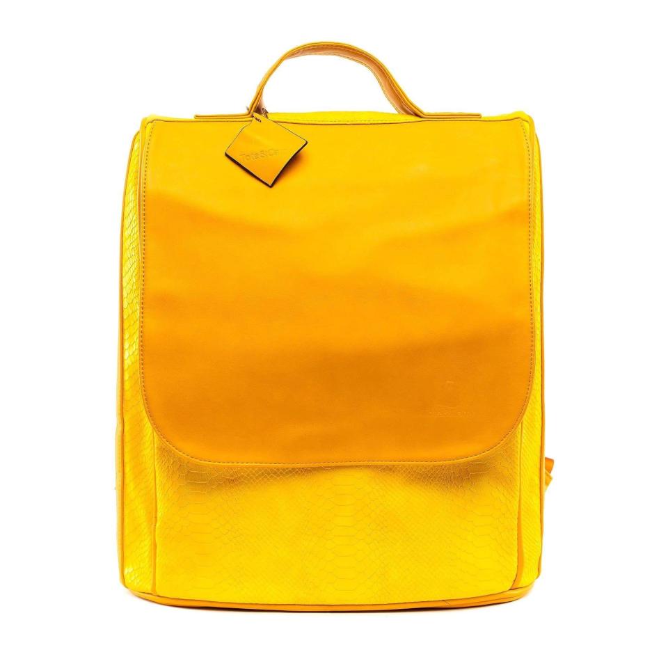 16) Mustard Apollo Backpack