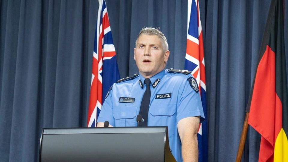 western australia police commissioner col blanch