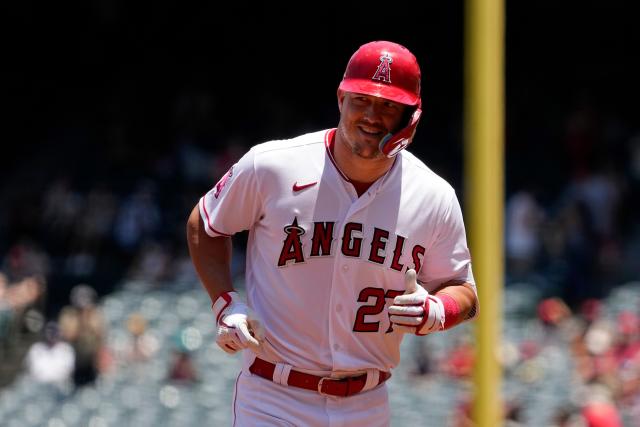 When will Mike Trout return? Angels superstar sets potential return date,  comments on back in atlanta braves jerseys for sale jury Atlanta Braves  Jerseys ,MLB Store, Braves Apparel, Baseball Jerseys, Hats, MLB