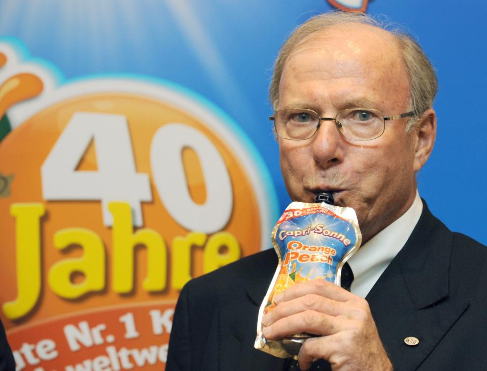 Capri-Sun-Inhaber Hans-Peter Wild im Jahr 2009