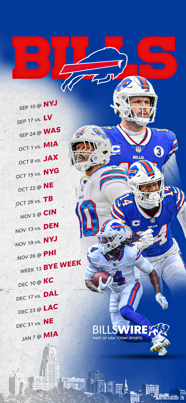 Buffalo bills schedule for 2023 nfl season