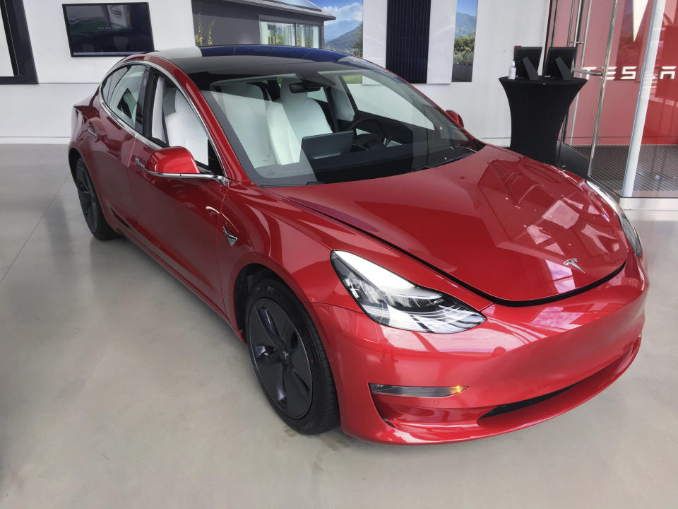 NOVEMBER 17th 2020: Tesla, Inc. will join the S&P 500 stock market index effective prior to trading on Monday, December 21, 2020. - File Photo by: zz/STRF/STAR MAX/IPx 2020 8/14/20 The Tesla Automobile dealership in Downtown Manhattan, New York City. (NYC)
