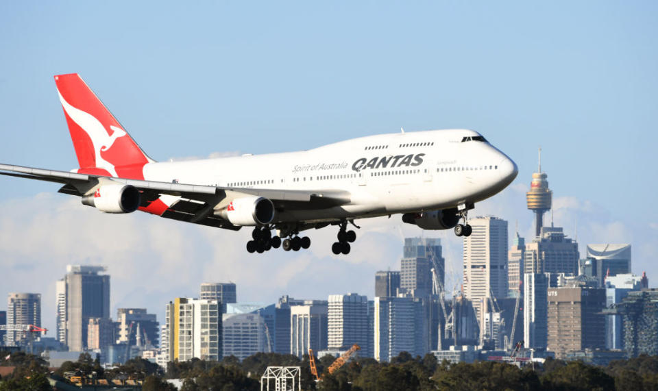 The woman says the forewarned Qantas she was allergic to nuts. Source: Getty/file