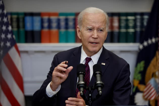 President Biden Meets With Congressional Leaders To Discuss The Debt Limit - Credit: Getty Images