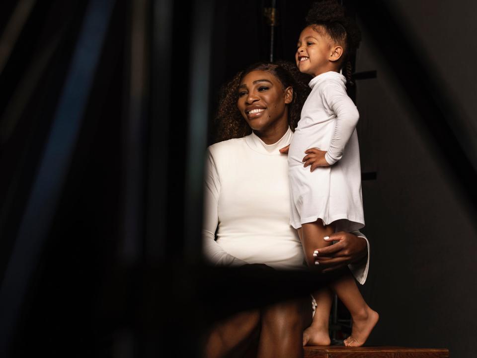 serena williams olympia ohanian