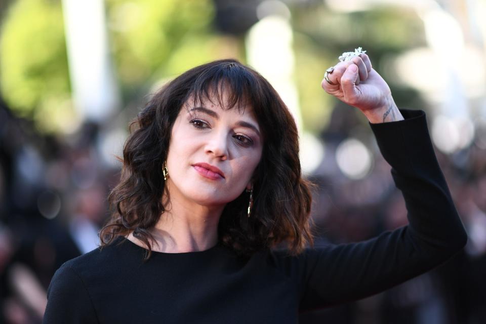 Actress Asia Argento made a powerful speech against Harvey Weinstein: AFP/Getty Images