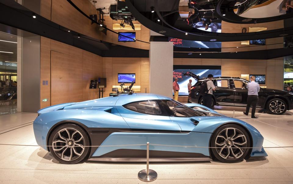 A NIO Inc. EP9 sports car - Qilai Shen/Bloomberg