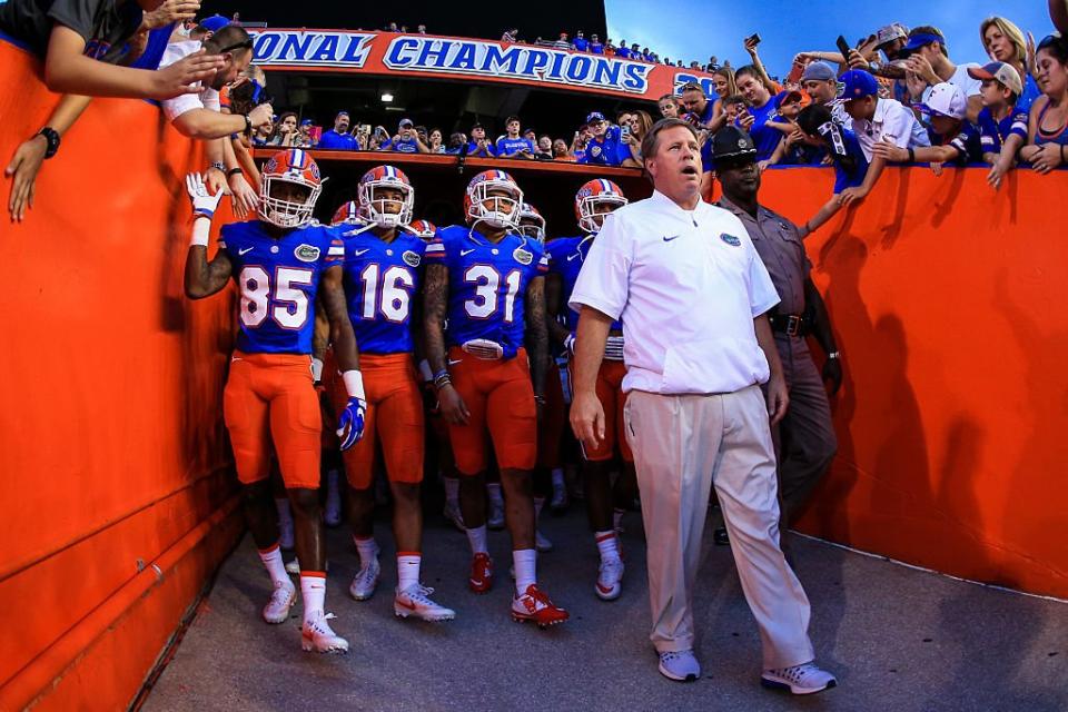 Florida coach Jim McElwain