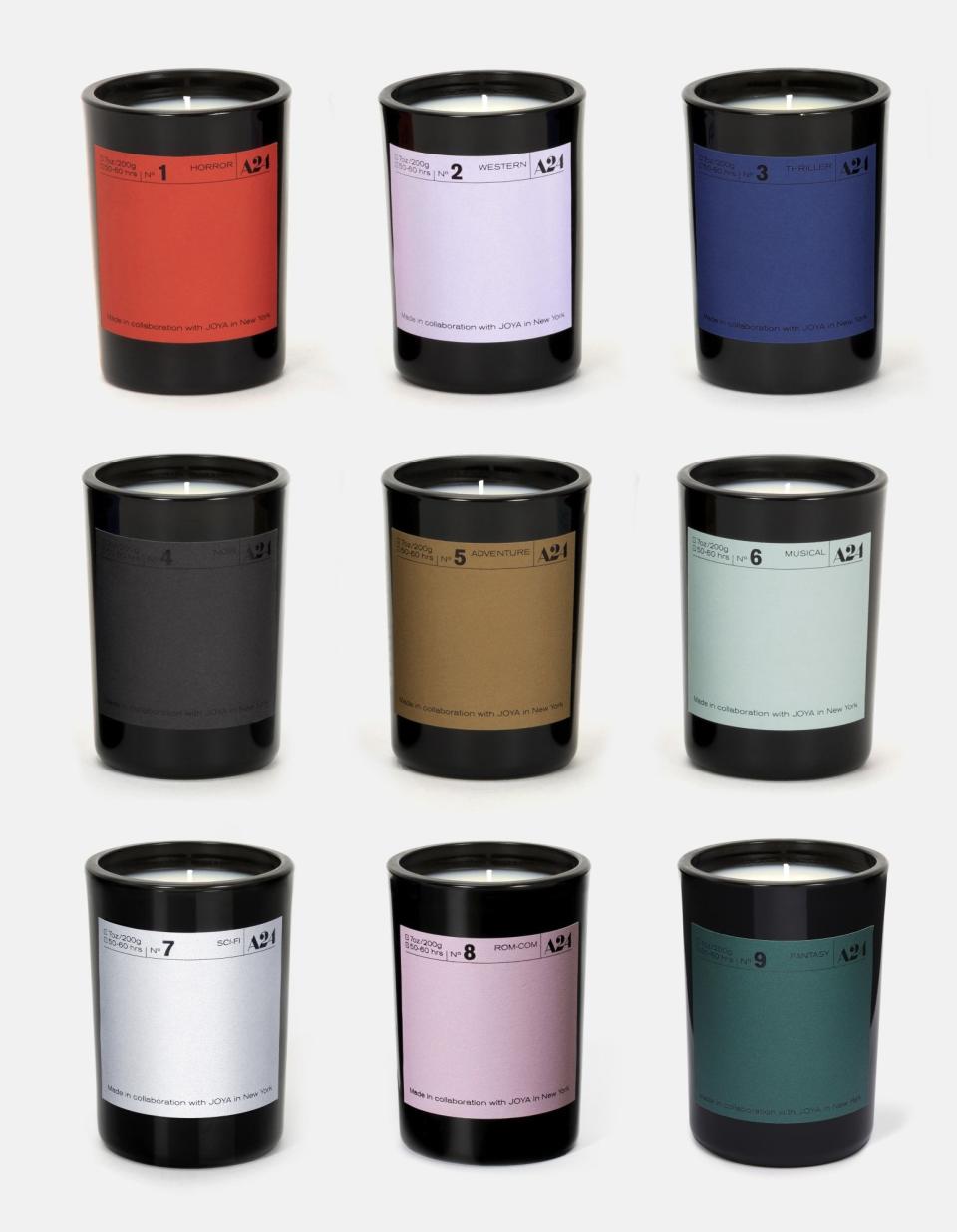 20) A24 x Joya Genre Candles