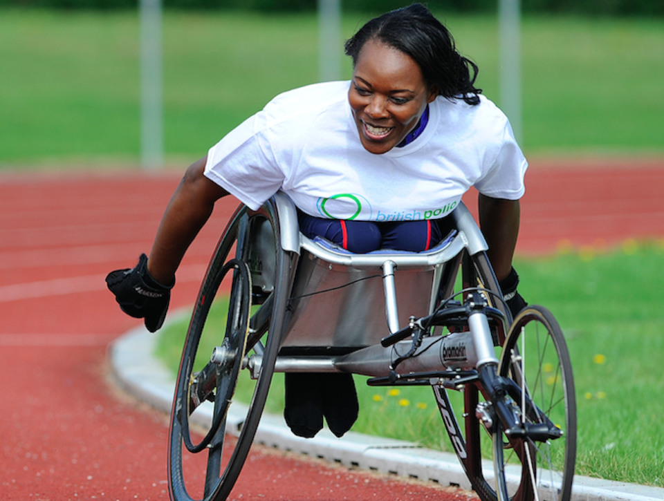 Mrs Wafula Strike was given an MBE in 2014 for her services to disability sport and charity (Picture: PA)