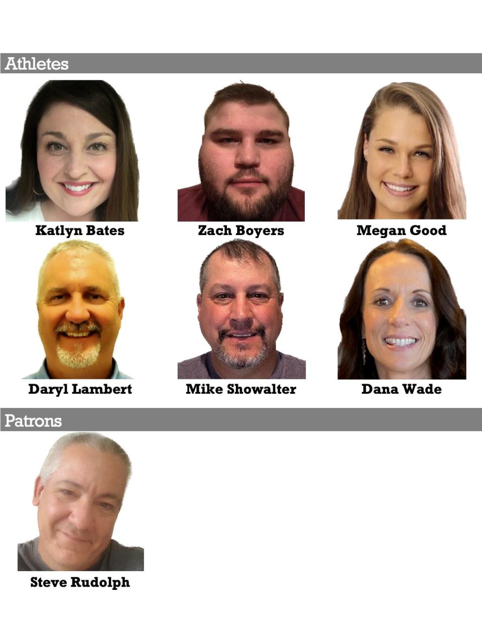 Fort Defiance High School's 2023 hall of fame class