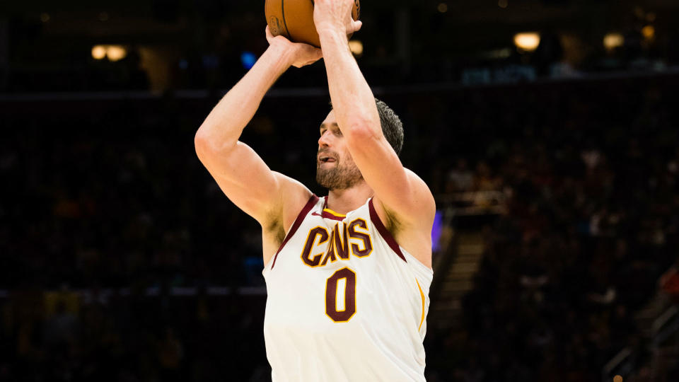 Rather than putting Kevin Love on the trade block, the Cavs decided to lock him up for four more years.