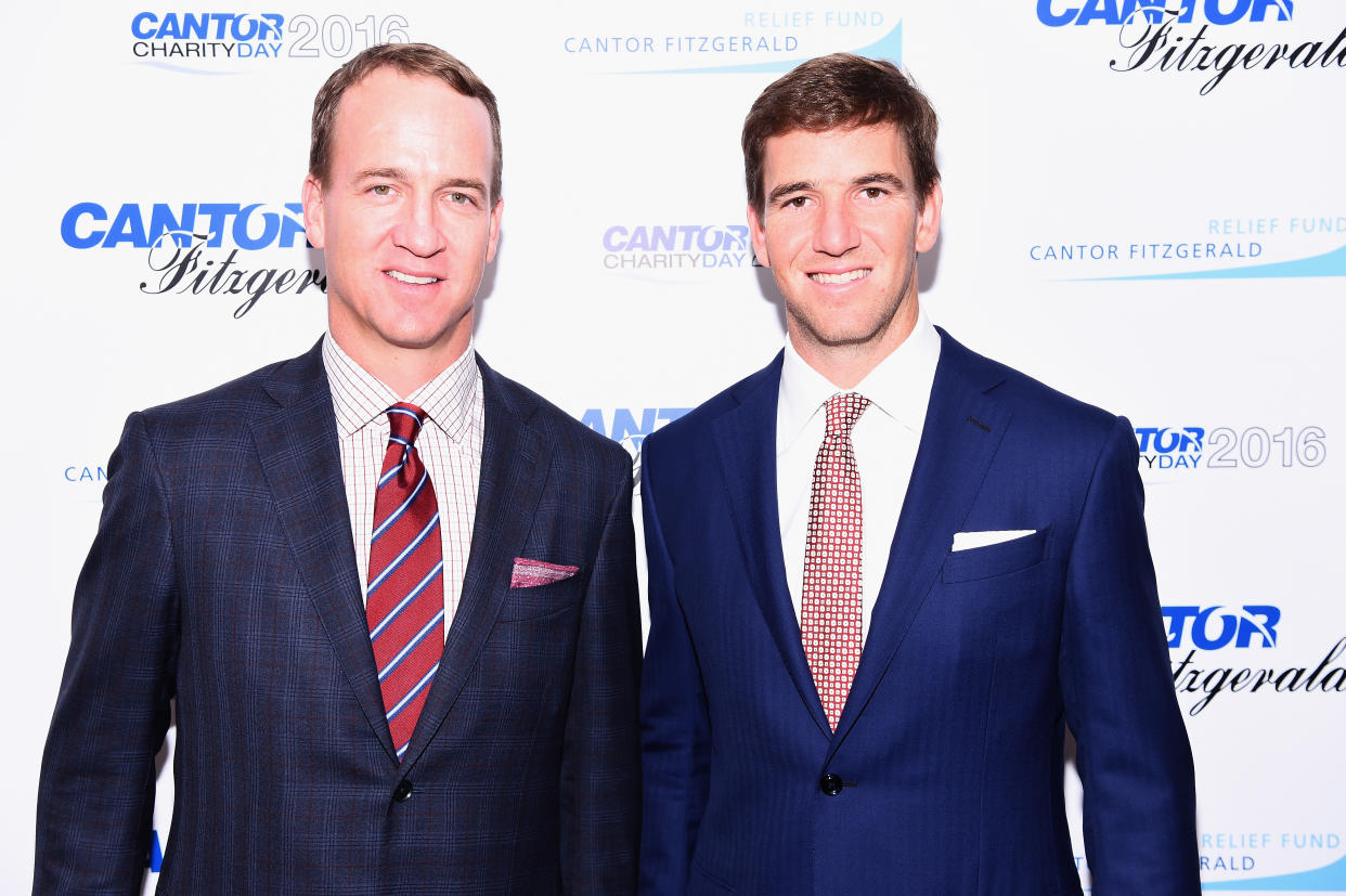 Eli Manning and Peyton Manning.