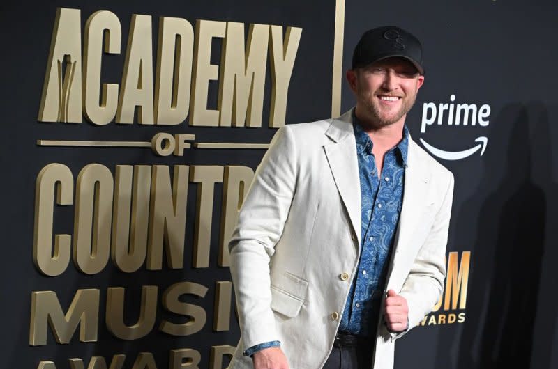 Cole Swindell attends the Academy of Country Music Awards in May. File Photo by Ian Halperin/UPI