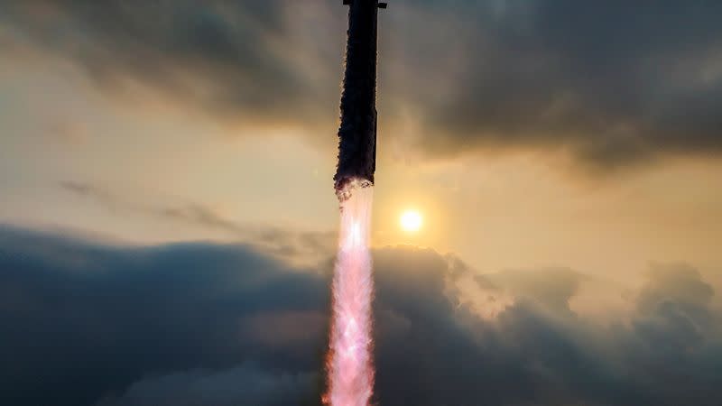 SpaceX's Starship launches its fourth flight test from the company's Boca Chica launchpad near Brownsville