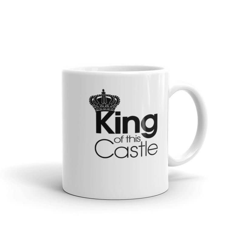 38) "King of this Castle" Coffee Mug