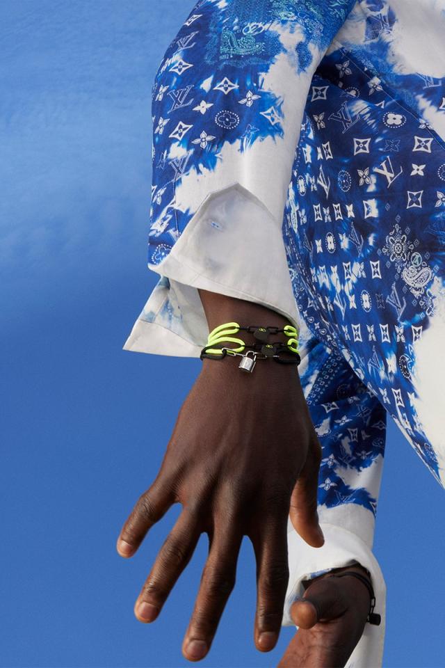 Louis Vuitton silver locket bracelet or necklace to benefit UNICEF
