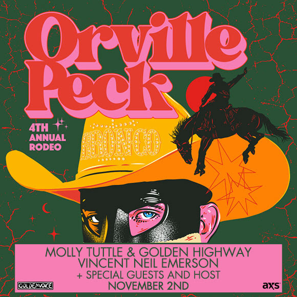 A poster for Orville Peck's 4th Annual Rodeo, taking place Nov. 2 at the Greek Theatre in Los Angeles