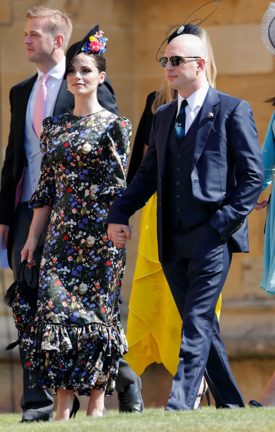 royal wedding guest Charlotte Riley Tom Hardy