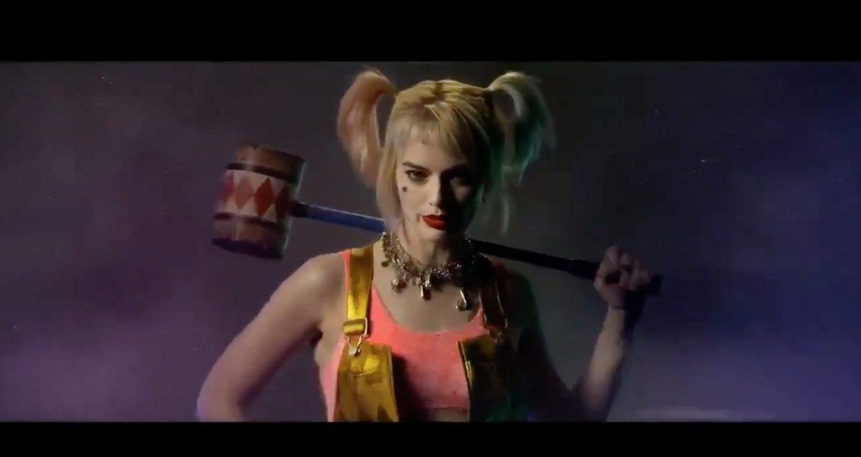 Margot Robbie returns as Harley Quinn in the 'Suicide Squad' spinoff 'Birds of Prey (And the Fantabulous Emancipation of One Harley Quinn).' (Photo: YouTube/Warner Bros.)