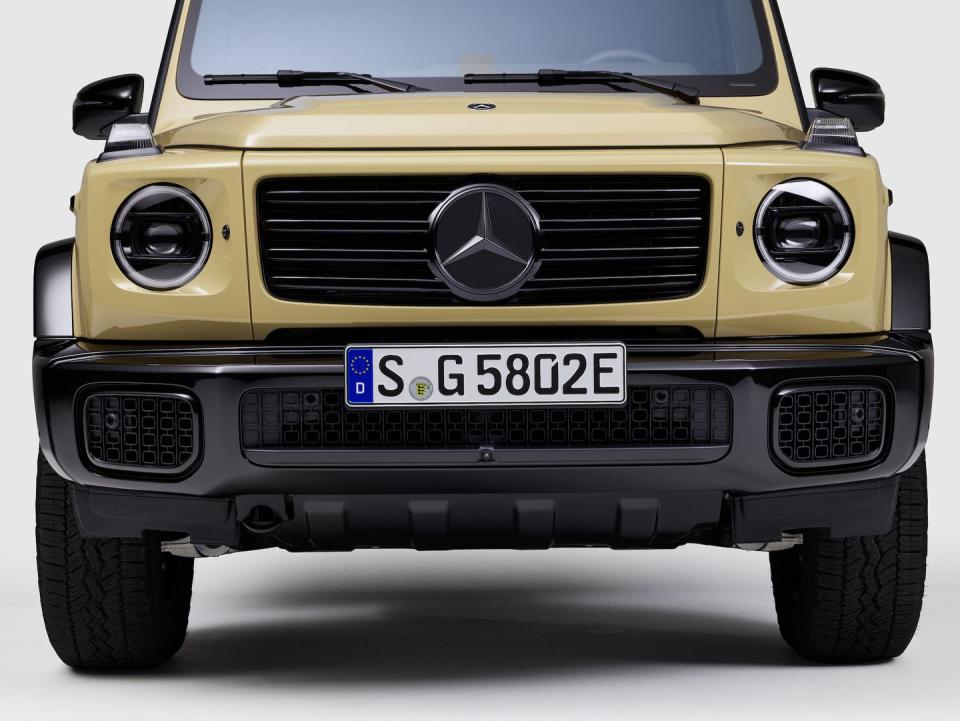 mercedes benz g 580 with eq technology press images