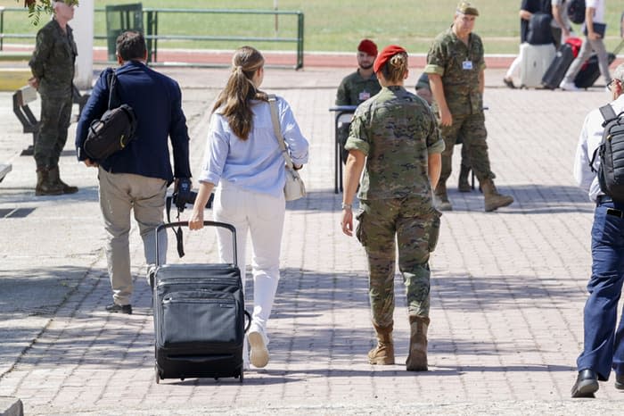 La princesa Leonor ingresa en la Academia Militar de Zaragoza