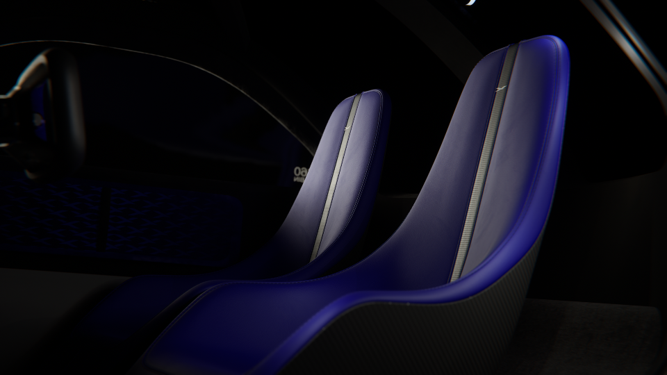 Interior seating of the “Model A." Alef Aeronautics revealed in late June 2023 its flying car is now available for preorder and will soon hit the road − and sky.