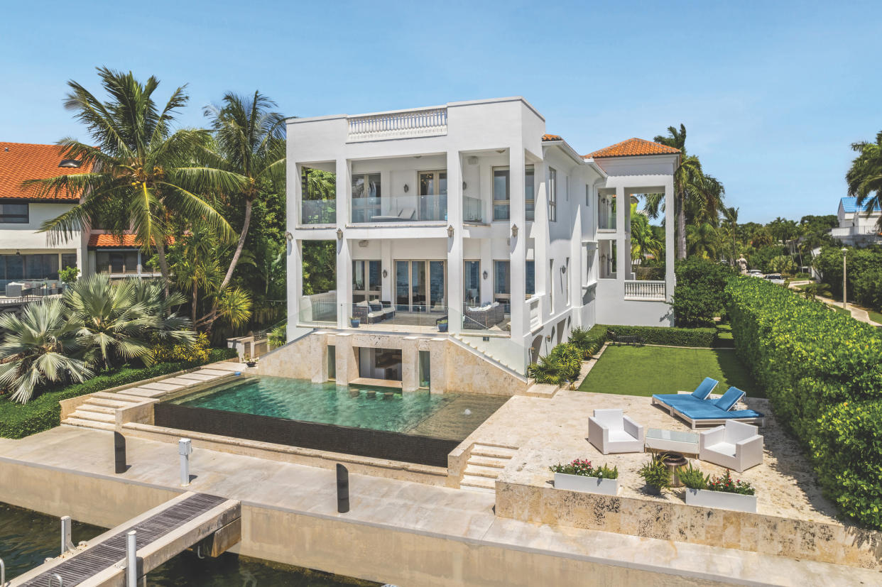 LeBron James's mansion in Miami.