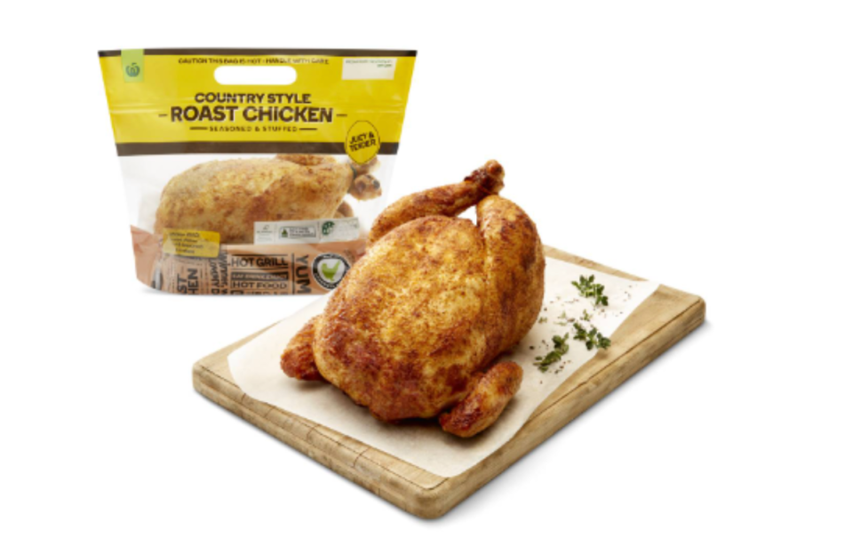 Woolworths roast chicken