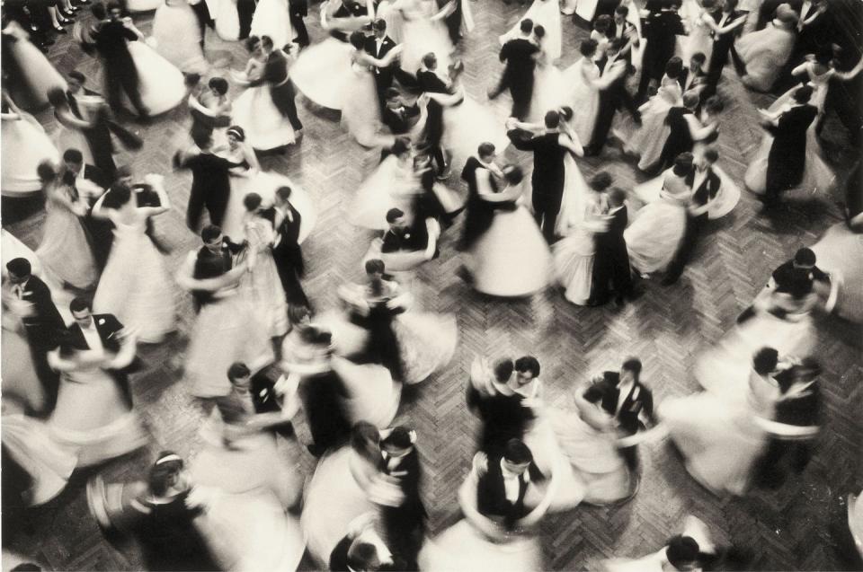 dancers at the vienna opera ball circa 1960 austria