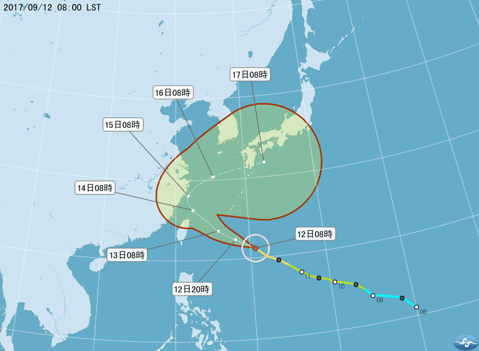 (取自氣象局網站)