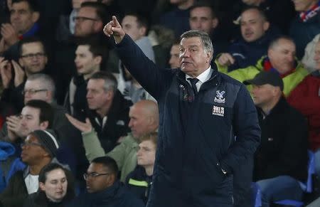 Britain Soccer Football - Crystal Palace v Tottenham Hotspur - Premier League - Selhurst Park - 26/4/17 Crystal Palace manager Sam Allardyce Action Images via Reuters / Matthew Childs Livepic