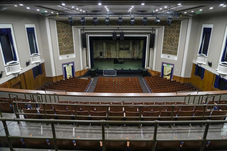 The 90-year-old Hogg Auditorium will officially celebrate its reopening this Friday.