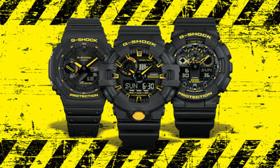 G-SHOCK ANNOUNCES CAUTION YELLOW COLLECTION: A BOLD FUSION OF