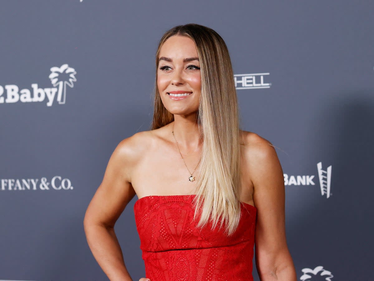 Lauren Conrad has two sons, Charlie and Liam (AFP via Getty Images)