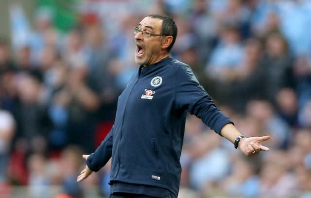 Maurizio Sarri has taken charge of Serie A champions Juventus