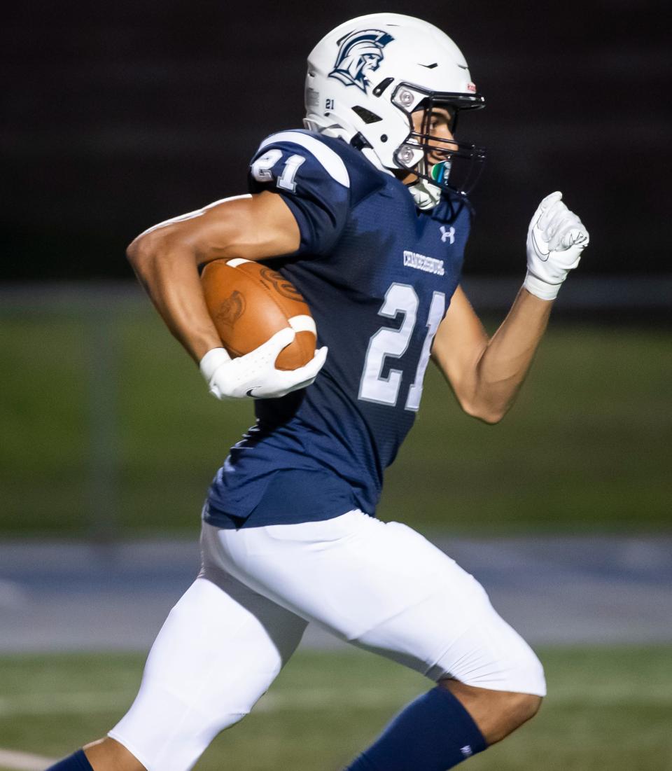 Chambersburg's J.J. Kelly has two Division I football offers despite not playing as a junior.