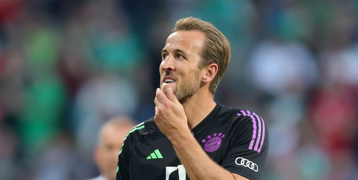 harry kane plays football for bayern munich